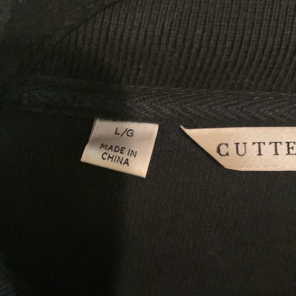 Black Cutter & Buck Cardigan - Picture 3 of 6